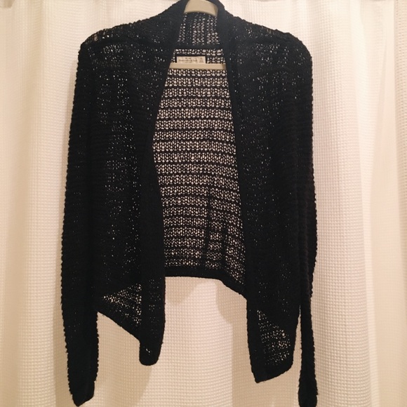 Abercrombie & Fitch Jackets & Blazers - ABERCROMBIE NAVY CARDIGAN